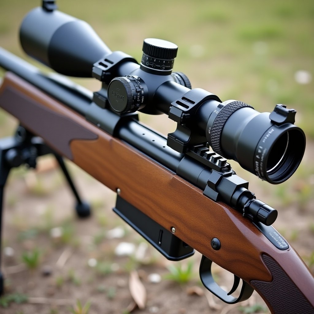 Image of a Remmington 700 short action clone with MDT ESS chassis Featuring a 26 inch Proof Barrel and Area 419 Hellfire Match muzzle break Includes Leupold MK 4 scope and Hawkings scope rings