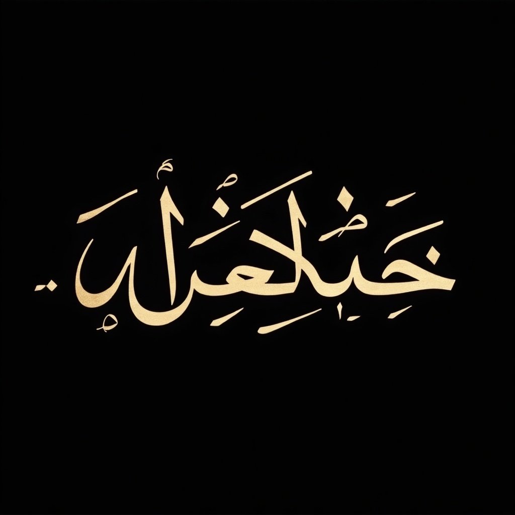 Calligraphy artwork featuring the Arabic name Wasfa. Black backdrop with light-colored calligraphy for contrast.