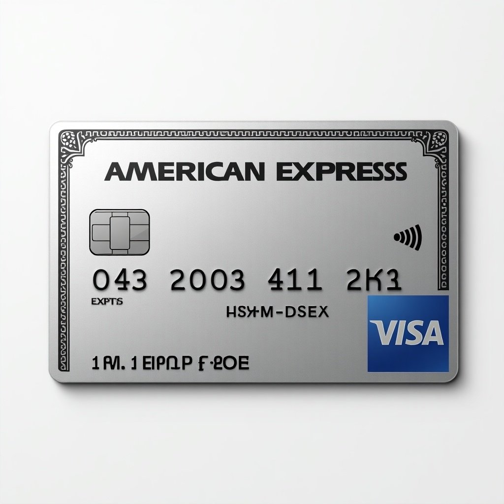 Realistic image of a platinum credit card. Visa logo is visible. Cardholder name shows MD.Emon Ali kha. Expiry date is March 2028. Silver background has bold black font. Modern elegance is conveyed.