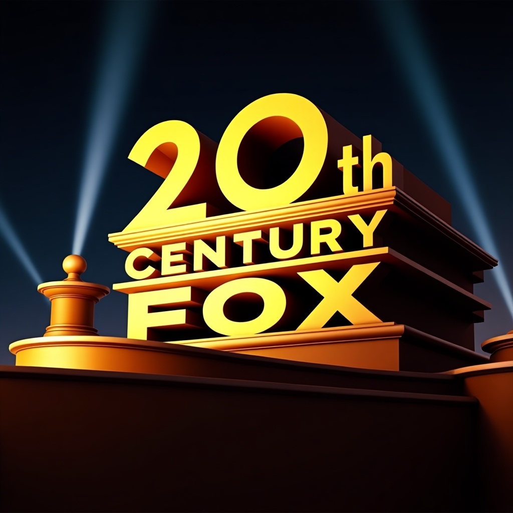 Image of a logo similar to 20th Century Fox. The word '20' replaced with '2025'. The word 'century' replaced with 'Maldito'. The word 'fox' replaced with 'año nuevo'.