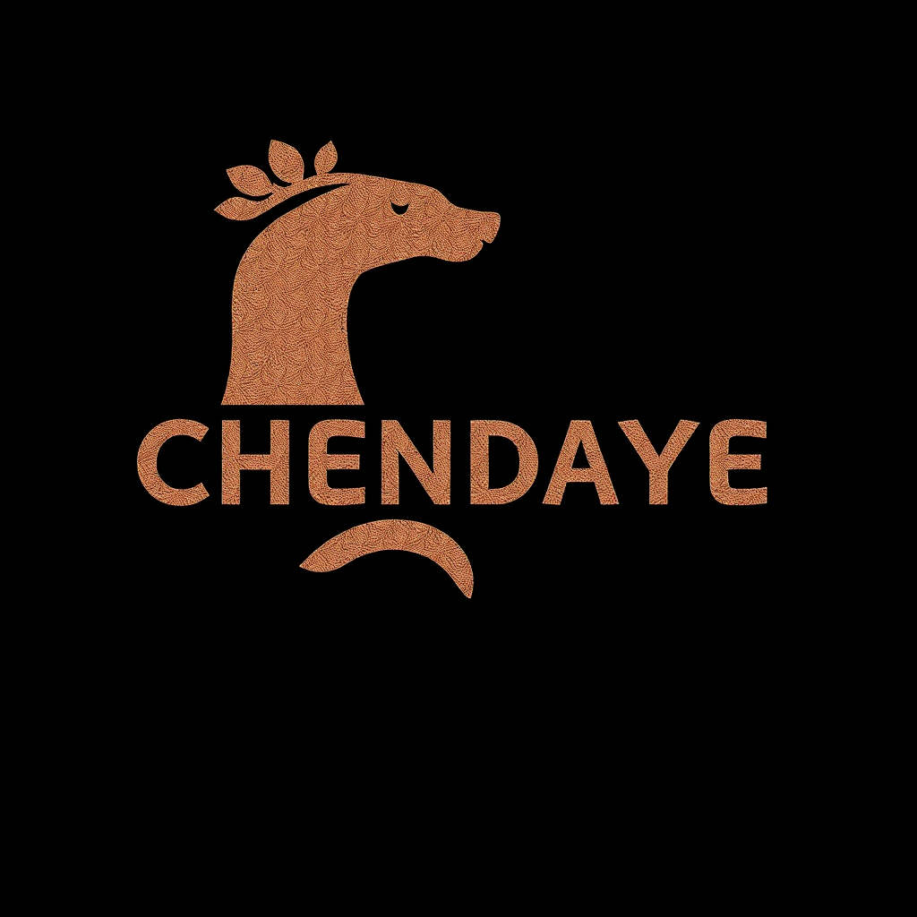 The image features a stylized horse with leaves on its head above the word 'CHENDAYE'.