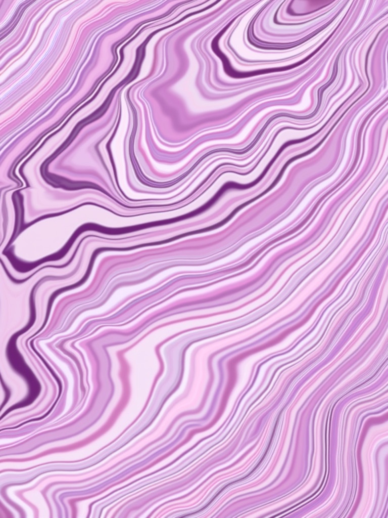 The image presents swirling patterns in pink purple and white. The design resembles marbled rock or abstract art with flowing forms. It features a harmonious blending of colors creating a visually striking effect.