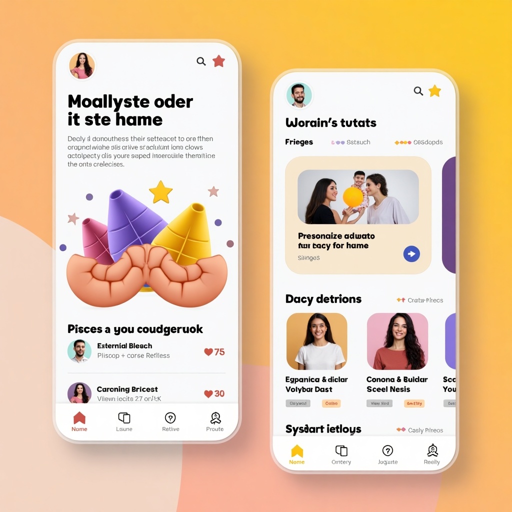 Design a card format for the Under 25 App. Focus on the user experience, making it unique and valuable. Include simplicity and clarity in layout while maintaining a youthful style.