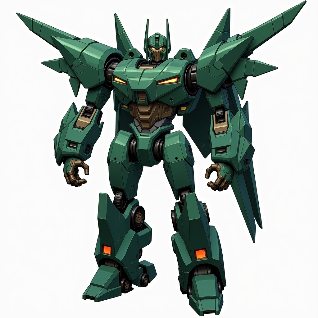 A short cybertronian character designed as an Autobot scout. Features dark green coloration and abilities to separate its body and reunite like a magnet.