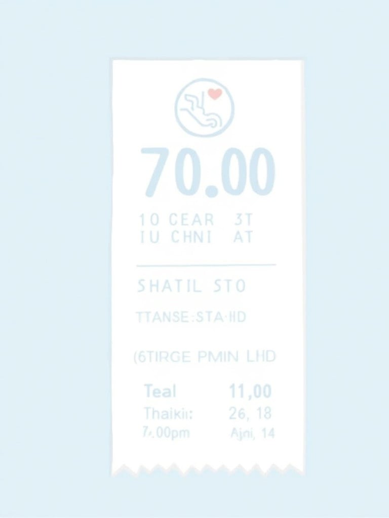 Illustration of a PayPal transaction receipt. Payment amount is 70.00 USD. Transaction details include date, item description, and transaction ID.