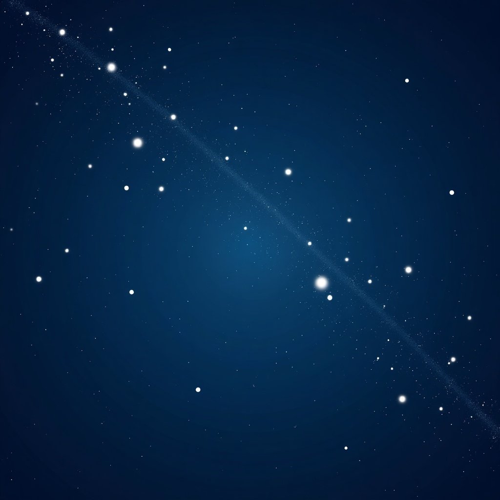 Image features a blue background with visible trajectories in space.