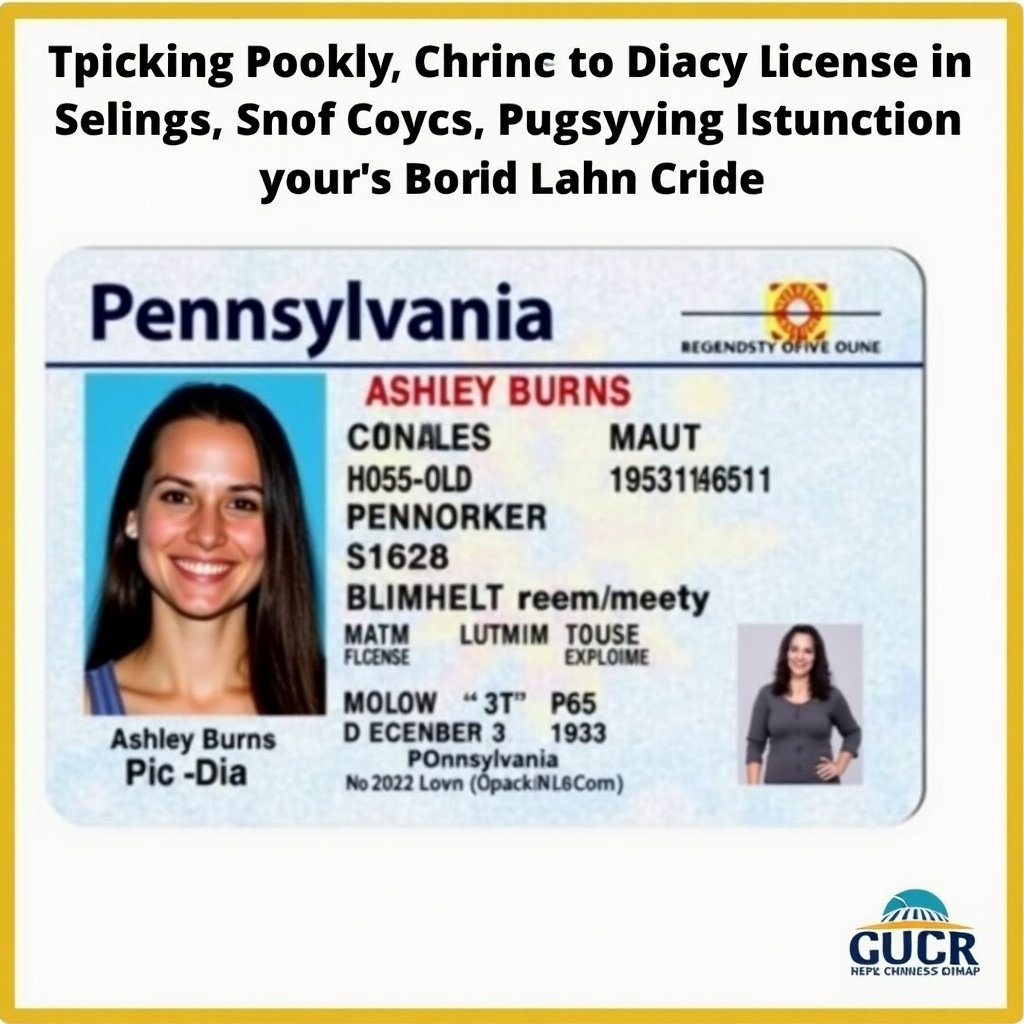 Pennsylvania driver's license is showcased. Name displayed prominently. Indicates age of 30. Date of birth mentioned. Issued in Pennsylvania. Serves as identification in the US.