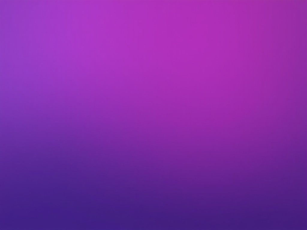 This image features a gradient background that transitions smoothly from purple to deep purple. The colors blend harmoniously, creating a visually appealing effect. The gradient provides a calming and modern aesthetic, making it suitable for various design applications. This type of background can be used in digital art, presentations, or as a backdrop for website elements. It is versatile enough to complement many design themes or concepts.