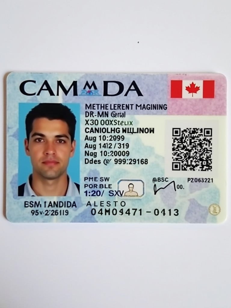 Image of a Canadian driver license card. Includes name Michael Willams, sex male, date of birth August 10, 1999. Features professional design for identity verification.