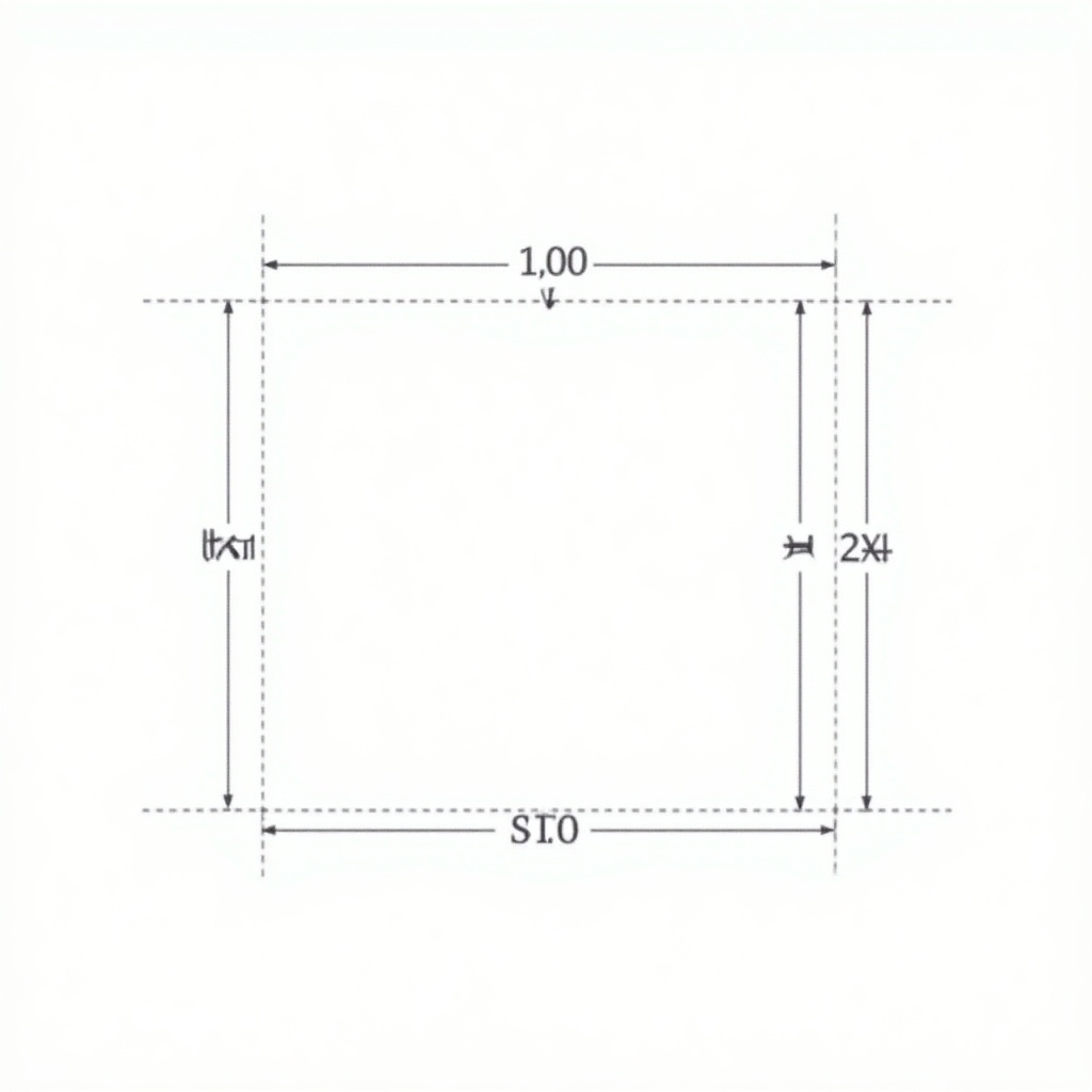 This image illustrates the measurements for an ebike battery. The dimensions of the battery are clearly marked. From point 1 to point 2 measures 300 mm. From point 2 to point 3 goes up for 222 mm. Then, from point 3, the line extends left to point 4 for 350 mm. Finally, from point 4, the line connects back to point 1, completing the rectangular shape. This clear representation is ideal for understanding ebike battery sizing.