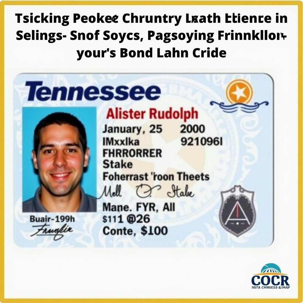 Image features Tennessee driver's license with name Alister Rudolph. Date of birth is January 25, 2000. Indicates age of 24. Issued in Franklin, Tennessee. Important for identification in the U.S.