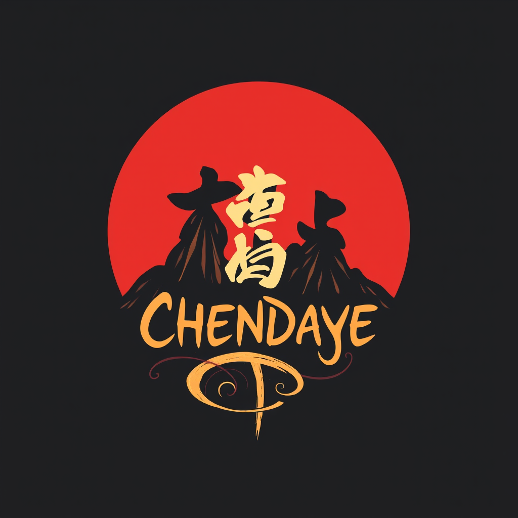 A logo features a red sun behind mountain silhouettes with text underneath.