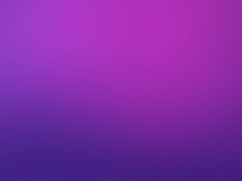 This image features a gradient background that transitions smoothly from purple to deep purple. The colors blend harmoniously, creating a visually appealing effect. The gradient provides a calming and modern aesthetic, making it suitable for various design applications. This type of background can be used in digital art, presentations, or as a backdrop for website elements. It is versatile enough to complement many design themes or concepts.