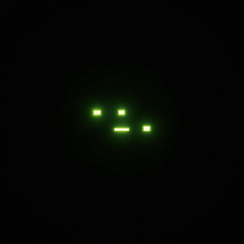 The image features a glowing green command line prompt symbolized by the '>_' text. It stands out vividly against a solid black background, giving it a modern and tech-savvy appearance. The green text emits a luminous glow, reminiscent of classic computer interfaces. This visual conveys a sense of programming and coding environments. The simplicity of the design focuses on the digital nature of the command interface.